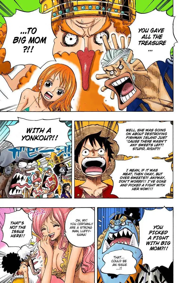 One Piece - Digital Colored Comics Chapter 637 15